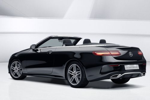 Rear Cross Side View of Mercedes-Benz E-Class Cabriolet