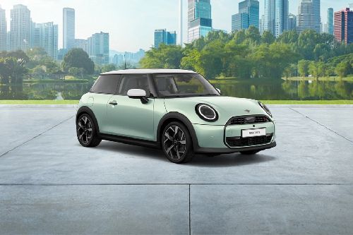 Mini 3 Door Front Side View