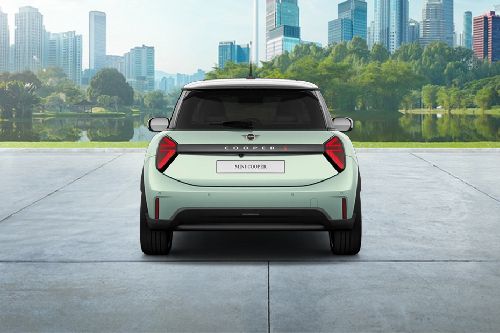 Full Rear View of Mini 3 Door