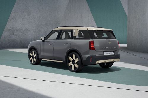 Rear Cross Side View of Mini Countryman Electric