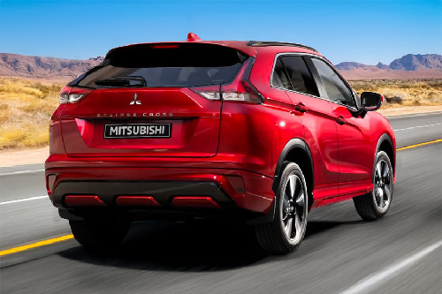 Eclipse Cross Rear angle view