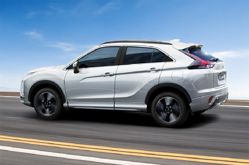 Rear Cross View of Mitsubishi Eclipse Cross