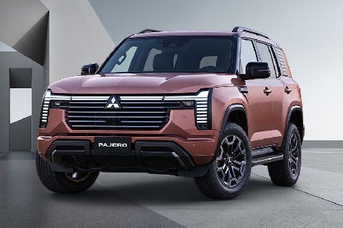Pajero Tilted Front View