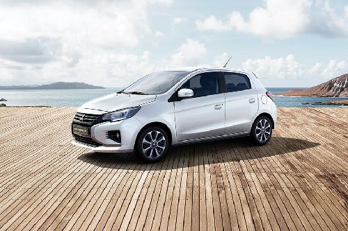 Mitsubishi Mirage Front Side View