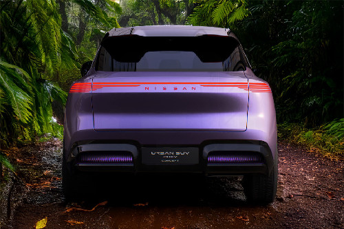 Full Rear View of Nissan Urban SUV PHEV