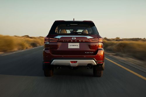 Full Rear View of Nissan X-terra