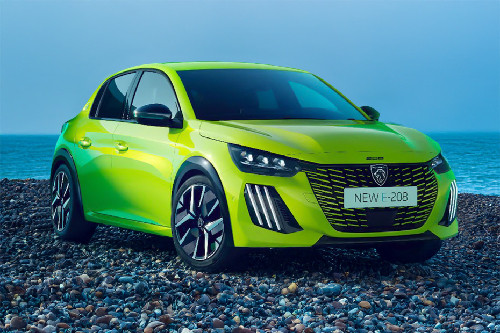 Peugeot E-208 Front Medium View