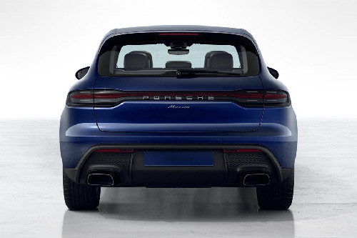 Full Rear View of Porsche Macan