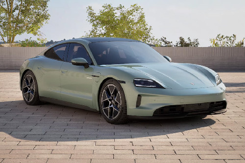 Porsche Taycan Front Medium View
