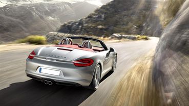 Boxster S Rear angle view