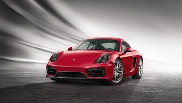 Porsche Cayman GTS Front Angle High View