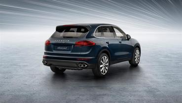Cayenne S Diesel Rear angle view