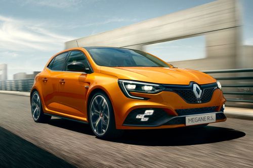 Renault Megane RS Front Cross Side View