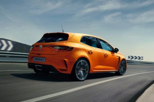 Megane RS Rear angle view