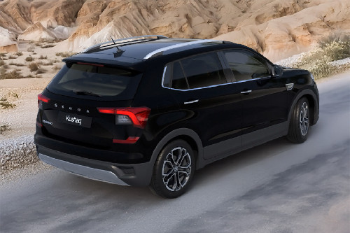 Kushaq Rear angle view