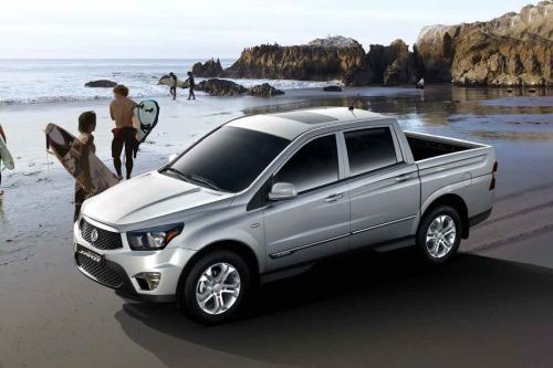 Ssangyong Actyon Sport Side Medium View