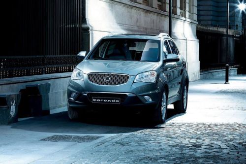 Ssangyong Korando Front Side View