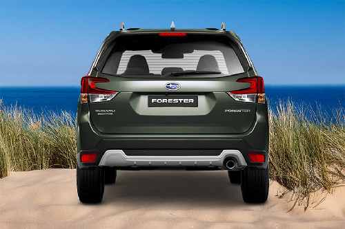 Full Rear View of Subaru Forester