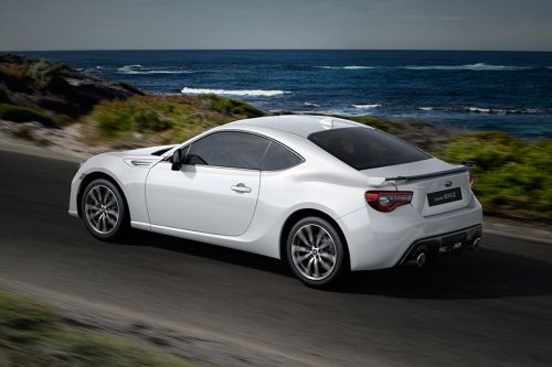 Rear Cross Side View of Subaru BRZ (2013-2021)