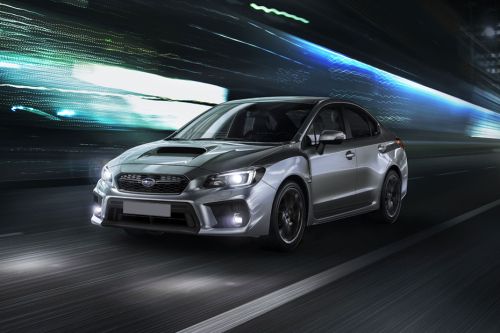 WRX STI Front angle low view