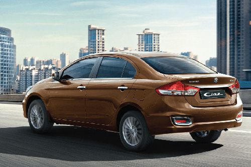Ciaz Rear angle view