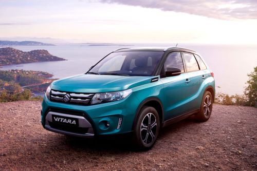 Suzuki Vitara (2022) Front Angle High View