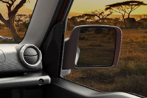 Suzuki Jimny 5 Door Drivers Side Mirror Rear Angle