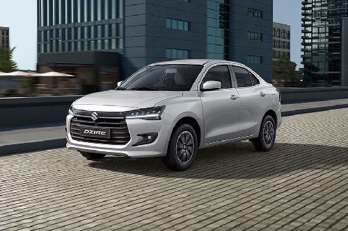 Dzire Front angle low view