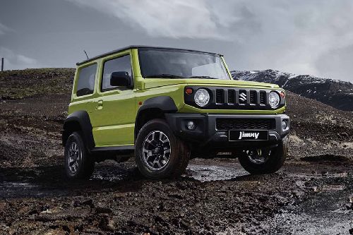 Jimny Front angle low view