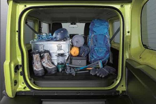 Trunk Open Closer View of Jimny