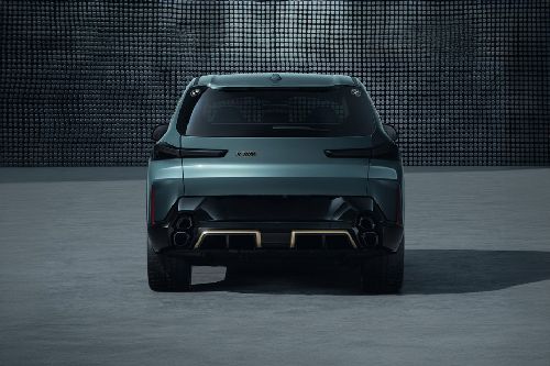 Full Rear View of BMW XM