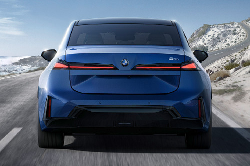 Full Rear View of BMW i3