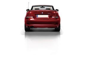 Full Rear View of BMW 1 Series Convertible