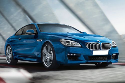 BMW 6 Series Coupe Front Cross Side View