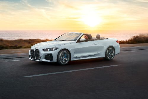 4 Series Convertible Front angle low view