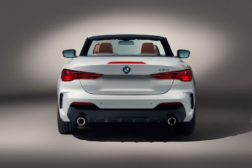 Full Rear View of BMW 4 Series Convertible