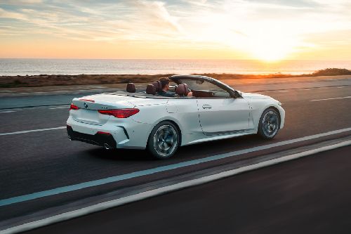 4 Series Convertible Rear angle view