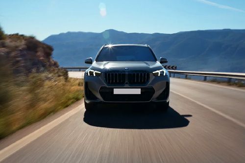 Full Rear View of BMW X1