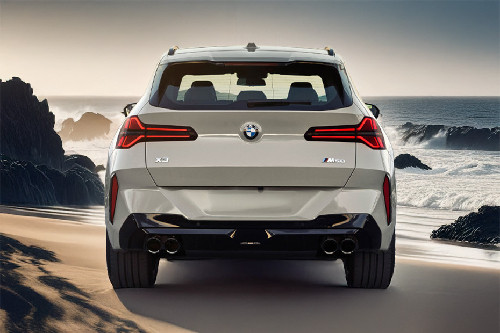 Full Rear View of BMW X3
