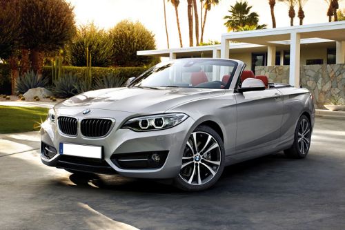 2 Series Convertible Front angle low view
