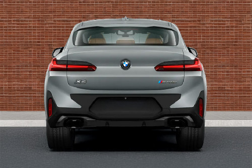 Full Rear View of BMW X4