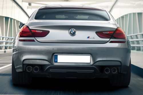 Full Rear View of BMW M6 Gran Coupe