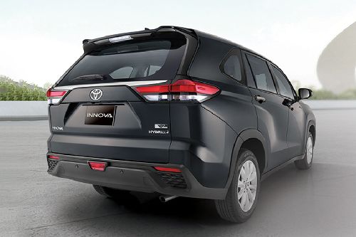 Innova Hycross Rear angle view