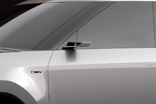 Toyota Land Cruiser SE Drivers Side Mirror Front Angle