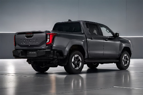 Hilux BEV Rear angle view