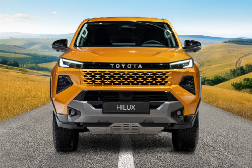 Full Front View of Hilux Hybrid