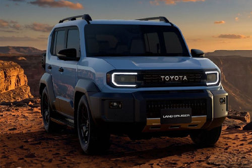 Toyota Land Cruiser FJ Front Medium View