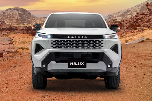 Full Front View of Hilux