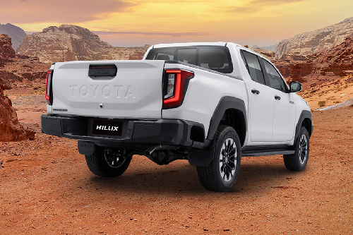 Hilux Rear angle view