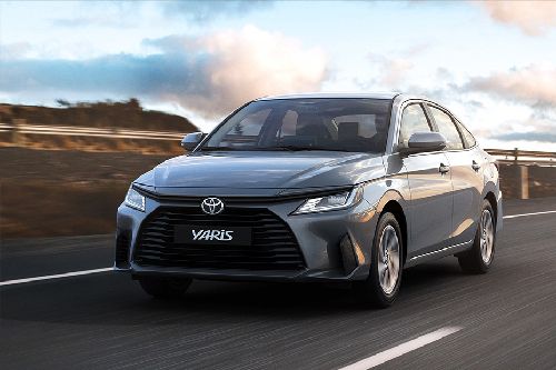 Toyota Yaris Sedan Front Side View